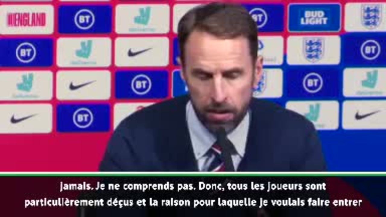 Angleterre - Southgate : "Aucun joueur anglais ne devrait se faire huer"