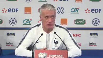 Bleus - Deschamps : "On n'est pas qualifié"