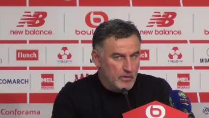 Ligue 1: 13e j. - Galtier: "Beaucoup de déchet"