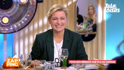 Anne-Elisabeth Lemoine très agitée sur le plateau de C à vous