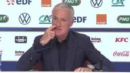 Bleus - Deschamps : "C'est une période plus délicate pour Umtiti"