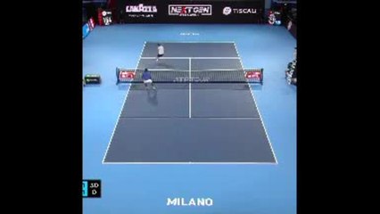 Masters Next Gen - Le coup de squash fabuleux de Tiafoe contre Humbert