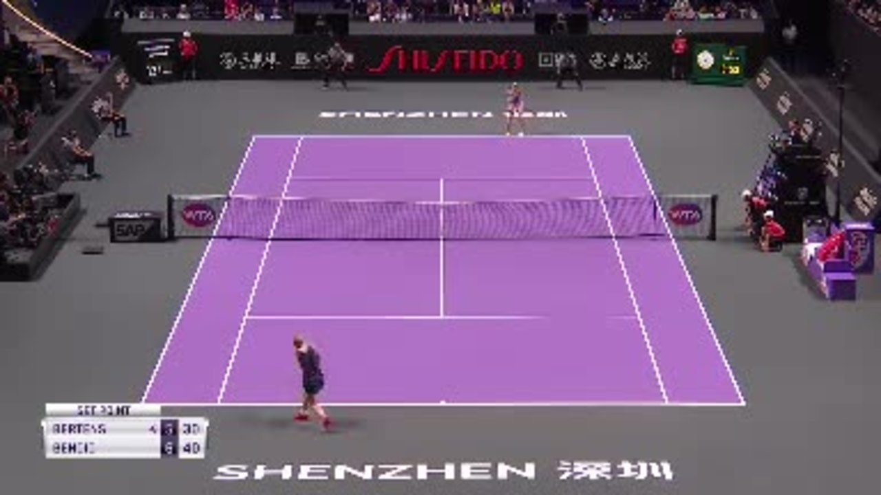 Masters - Bencic en demies