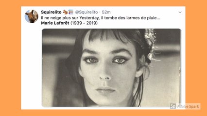 Marie Laforêt est morte, les internautes expriment leur "profonde tristesse"