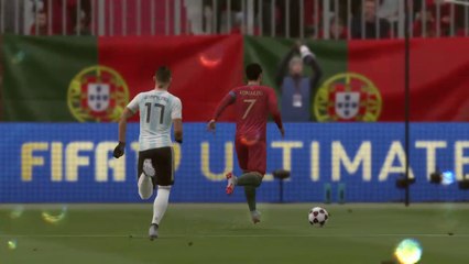 Messi vs Ronaldo !! Suuuuu || Football match || 2 GOAT !! (Messi & Ronaldo) Who win ? || Portugal vs Argentina || Football