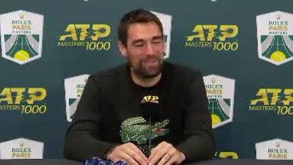 Rolex Paris Masters - Chardy : "Mon bébé a déjà des émotions !"