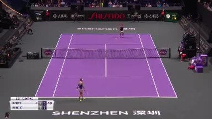 Masters - Barty renverse Bencic