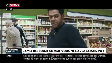 Jamel Debbouze achète des galettes de riz au supermarché et c'est "golri"