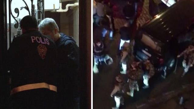 Cinnet getiren kadın, kocasını bıçakladıktan sonra kızını rehin aldı