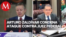 El Ministro presidente de la SCJN condenó el ataque de Juez en Morelos