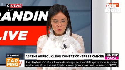 Agathe Auproux se confie sur la brutalité de l'annonce de son cancer : "Je pensais que j'allais mourir dans deux semaines..."