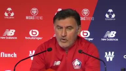 Lille: 11e j. - Galtier : "Ikoné et Bamba n'ont pas un mauvais état d'esprit"