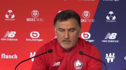Lille: 11e j. - Galtier : "Être capable d'enchaîner"
