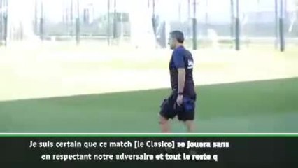 Clasico - Valverde espère que les fans du Barça se comporteront bien contre le Real