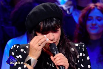 Lio fond en larmes dans La Boite à Secrets sur France 3