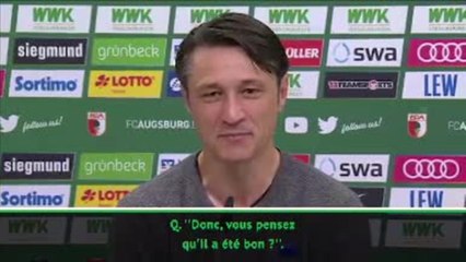 8e j. - Kovač recadre un journaliste trop insistant : "Vous voulez juger Müller sur 10 minutes et une action ratée ?"