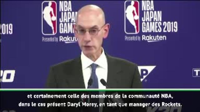Tweet polémique - Le patron de la NBA au soutien de Morey