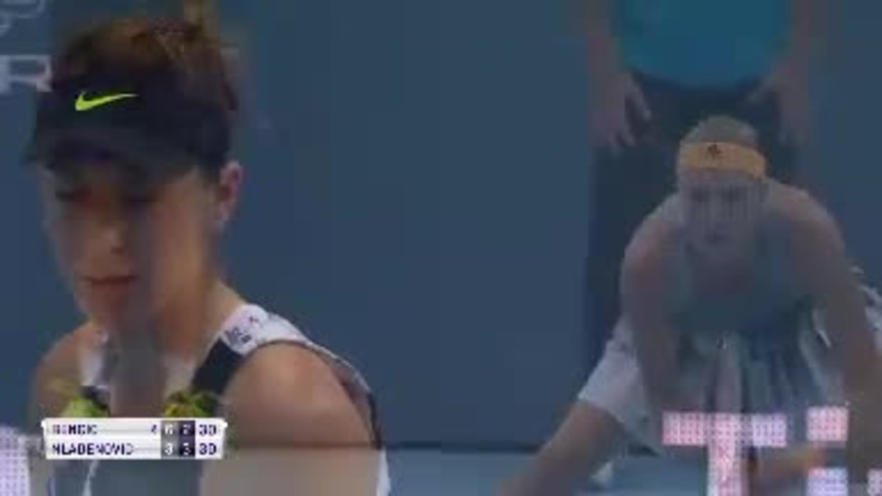 Moscou - Mladenovic cède face à Bencic