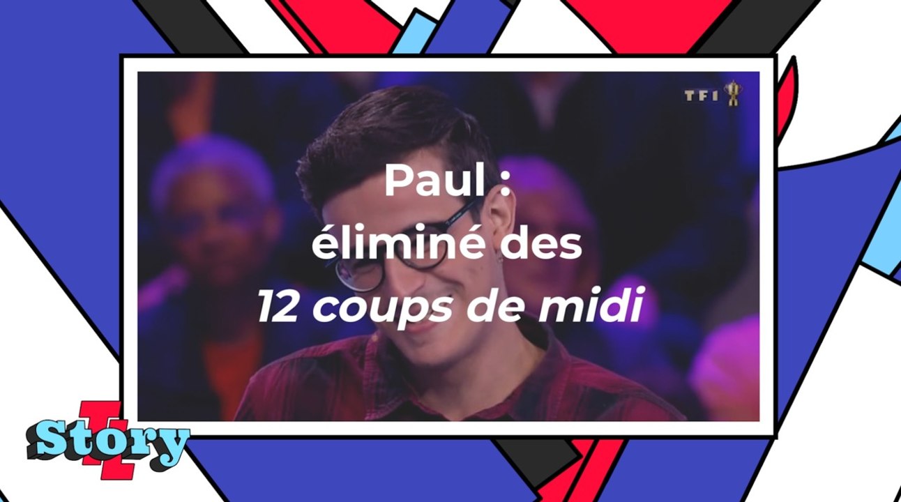 "C'est un coup de tonnerre" : Paul est éliminé des 12 Coups de midi !