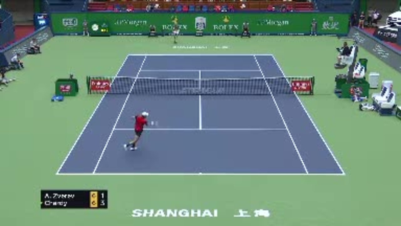 Shanghai - Combatif, Chardy cède face à Zverev