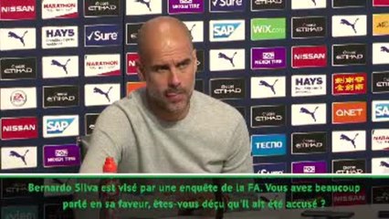 8e j. - Guardiola : "Plus de commentaires sur l'affaire Silva"
