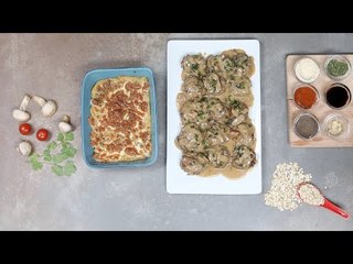 سفرة رمضان.. طريقة عمل الميني برجر بصوص المشروم والماش بوتيتو