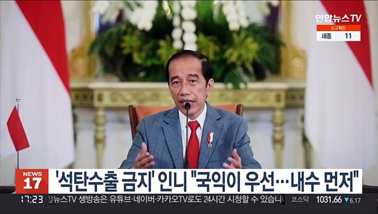 '석탄수출 금지' 인니 "국익이 우선…내수 먼저 챙겨야"