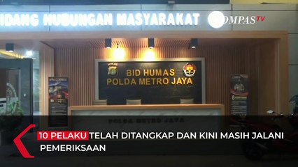 Viral! Detik-detik Seorang Polisi Dikeroyok saat Ingin Melerai Perkelahian