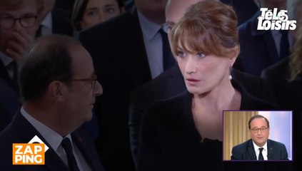 Obsèques de Jacques Chirac. François Hollande révèle ce qui a étonné Carla Bruni : "La réalité est beaucoup plus triste..."