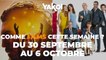 Yakoi comme films à regarder à la télé cette semaine (du lundi 30 septembre au dimanche 6 octobre) ?