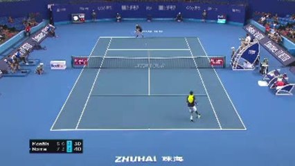 ATP - Le point exceptionnel gagné par Monfils à Zhuhai