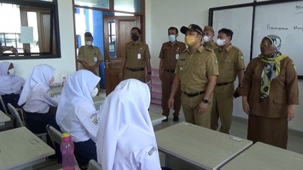 Ditemukan Pelanggaran Prokes saat Pelaksaan PTM 100 Persen di Tangerang