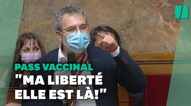 Pass vaccinal: rescapé d'un Covid long, ce député s'indigne à l'Assemblée