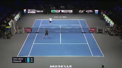 TENNIS : ATP : Metz - Gasquet passe au courage