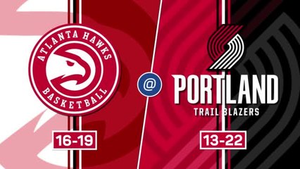 Download Video: Blazers outduels Hawks; career-highs for Simons and Young