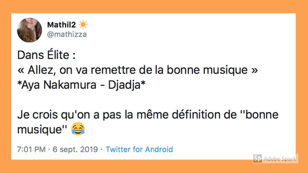 Elite : les Twittos bluffé par La Puissance de MHD et Djadja dans la saison 2 de la série