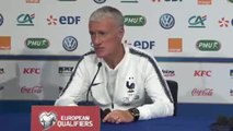 Bleus - Deschamps : 