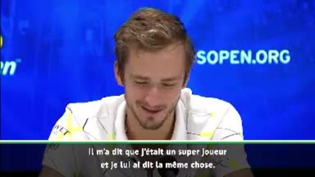 US Open - Medvedev : J'ai souhaité le meilleur à Nadal