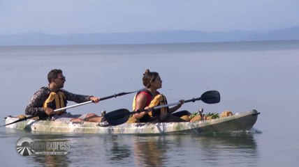 Pékin Express 2019 : Mounir et Lydia aperçoivent un crocodile lors d'une épreuve de kayak...