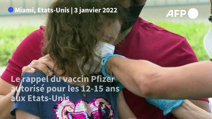 Les Etats-Unis autorisent le rappel du vaccin de Pfizer pour les 12-15 ans