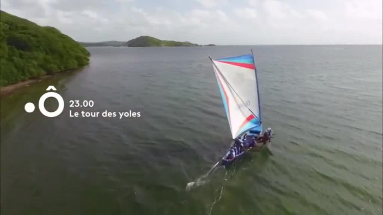 Tour de la Martinique des yoles rondes - 30 juillet