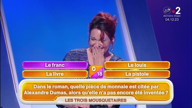 TLMVPSP - Le zéro pointé d'une candidate qui provoque un fou rire sur le plateau !