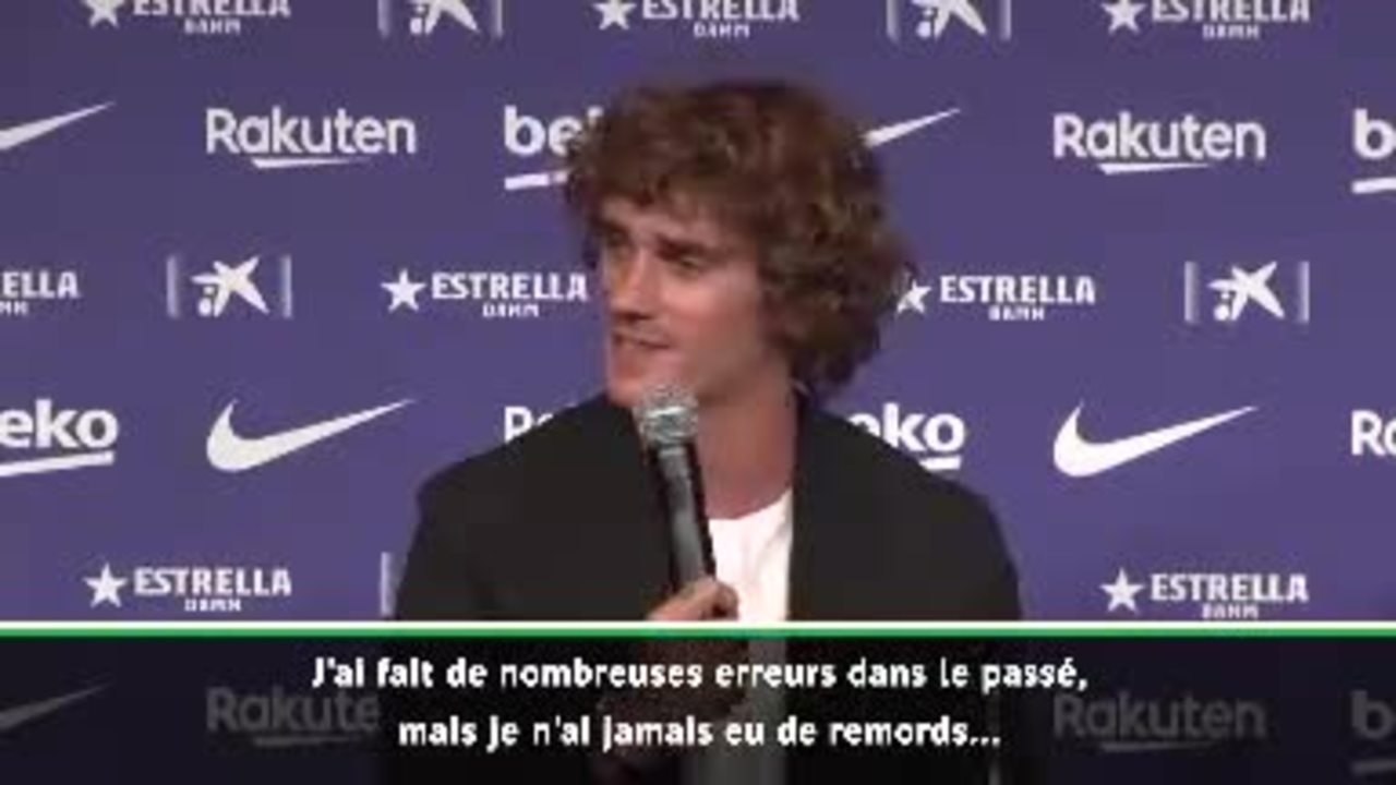 Barça - Griezmann : "J'ai fait des erreurs, mais je n'ai rien à me reprocher"