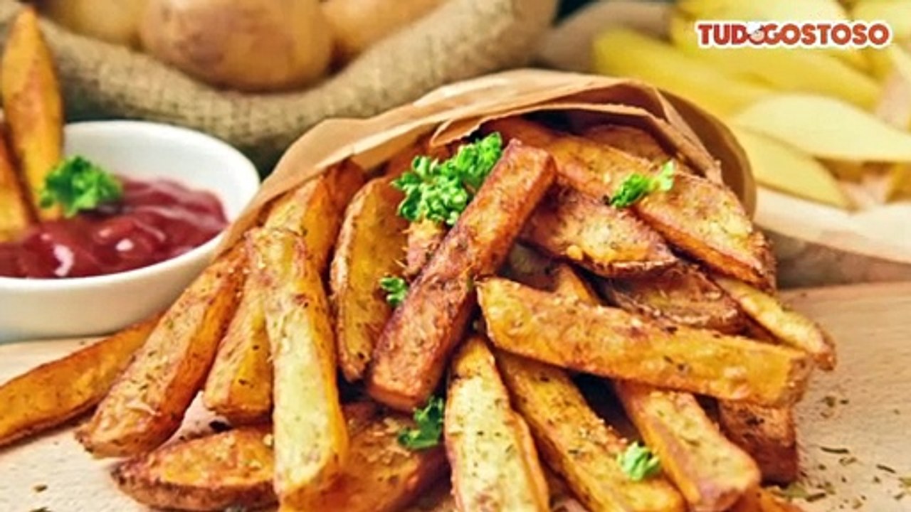 Batata frita temperada