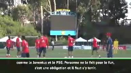 Bayern - Rummenigge : ''Il y a des raisons pour lesquelles la Juventus ou le PSG font ces tournées...''