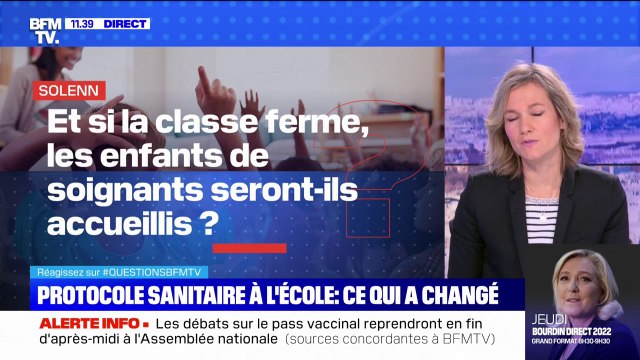 Protocole sanitaire à l'école: qu'est-ce qui change ? BFMTV répond à vos questions