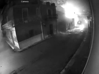 Ravanusa, il video dell'esplosione