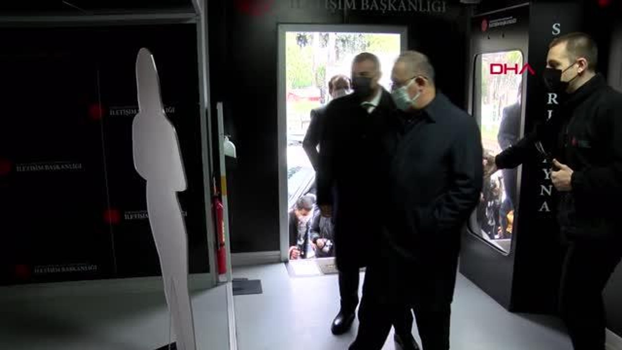 CUMHURBAŞKANLIĞI İLETİŞİM BAŞKANLIĞI DİJİTAL TIR'I, HATAY'DA