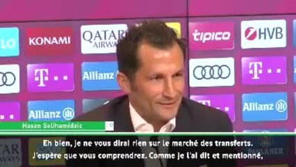 Bayern - Salihamidzic : "Sané ? Je ne vous dirai rien sur le marché des transferts"