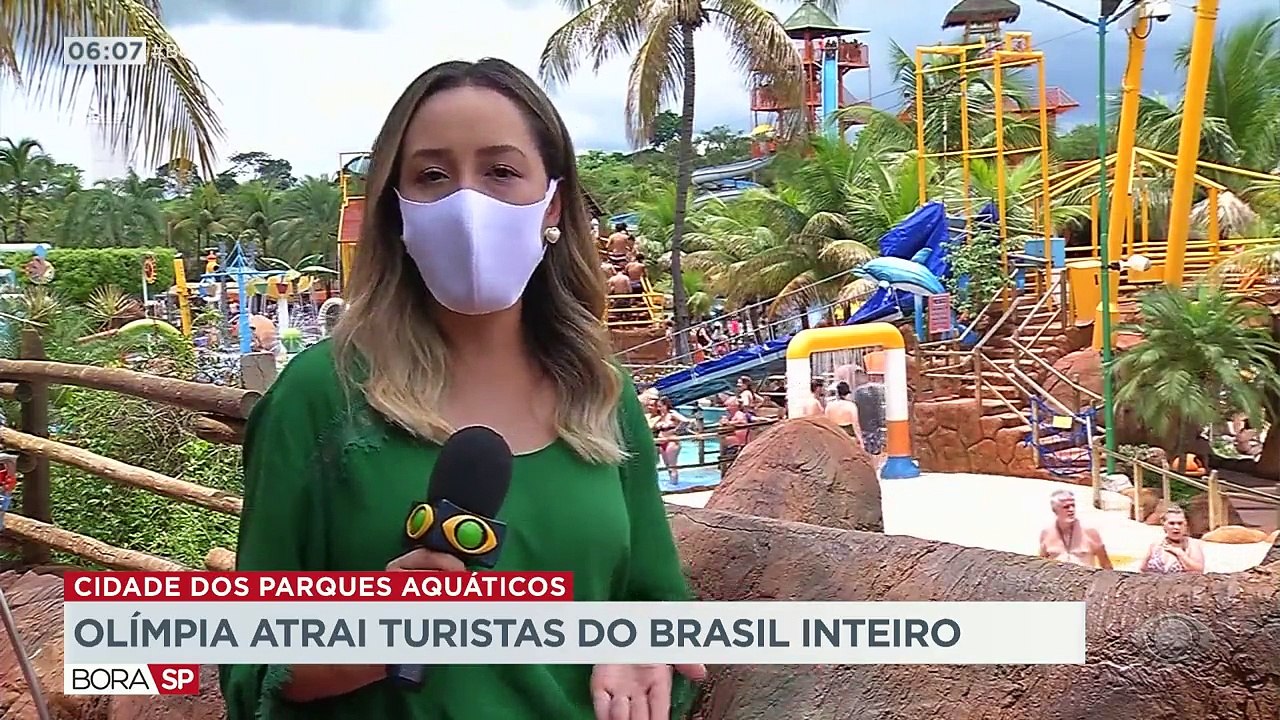 O interior do estado tem sido procurado por vários turistas. E uma cidade conhecida pelos parques aquáticos atrai gente de todo o país.